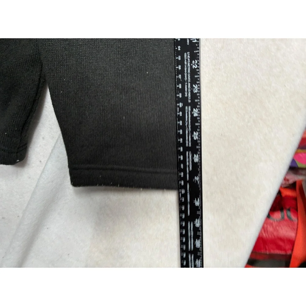 The North Face Mens Black Full Zip Sherpa Lined Fleece Jacket XXL 721509‎